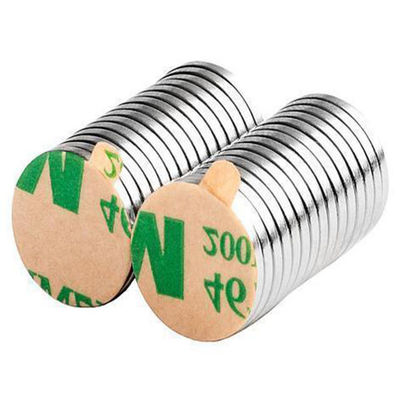 Qualität Neodym-Scheibenmagnete NdFeB Permanent mit 3M-Klebeband für Bastelarbeiten, Büro und industrielle Anwendungen usine