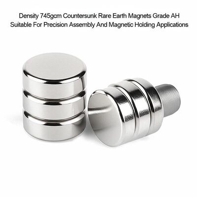 Qualität Dichte 745 gcm Gegengesunkene Seltene Erdenmagnete AH-Grad geeignet für Präzisionsmontage und Magnethalteanwendungen usine