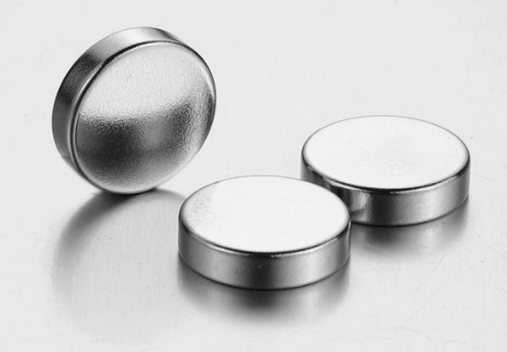 Round N42 N50 N52 Neodymium Disc Magnets Coil Shaped ROHS